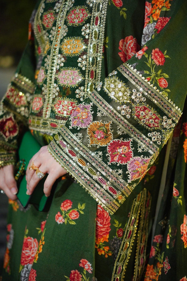Luxury Silk 3 Piece Unstitched V262